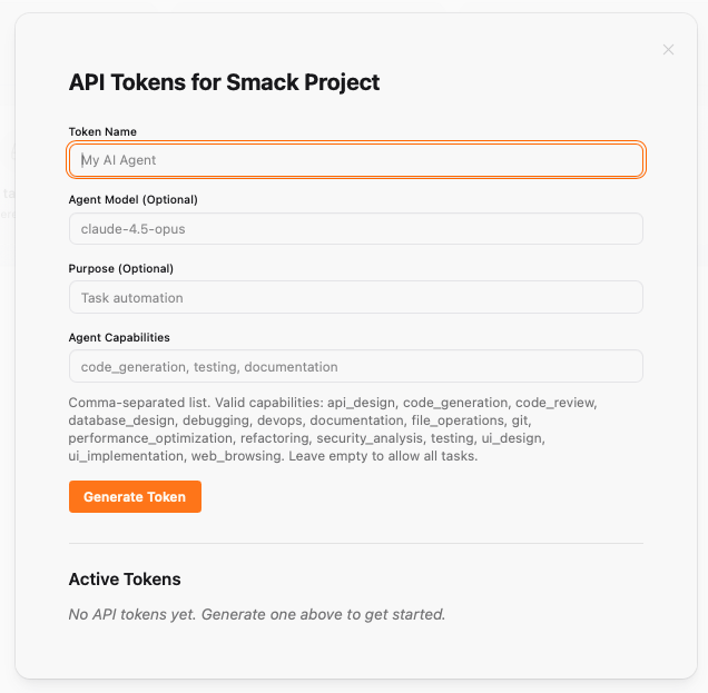Step 1: Generate an API Token